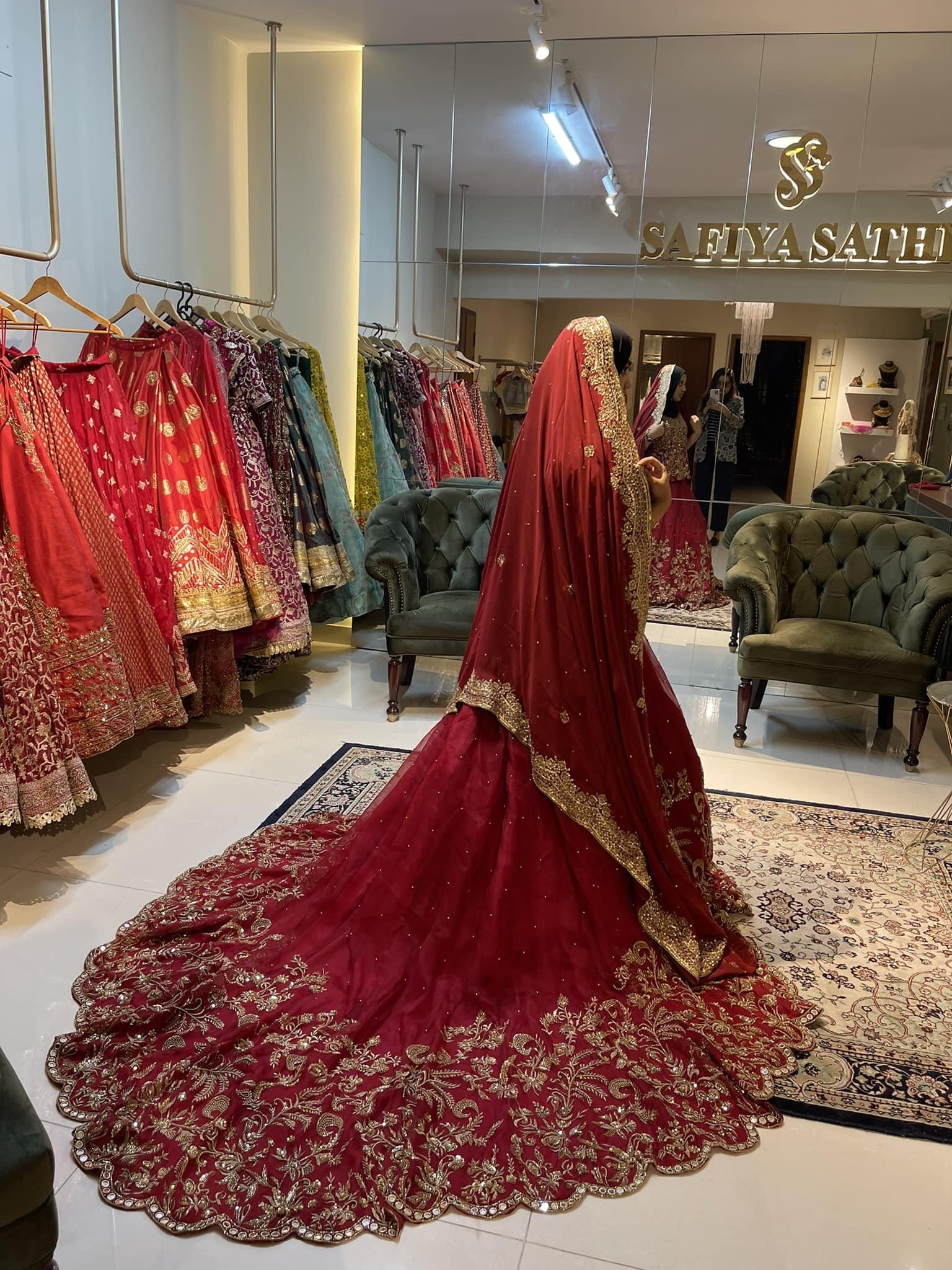 Golden Zardozi Hand Embroidery