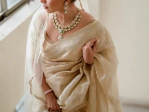 White Elegant Bridal Exclusive Saree