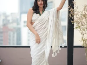 Ivory maslin sharee