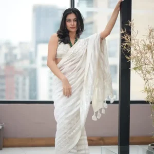 Ivory maslin sharee